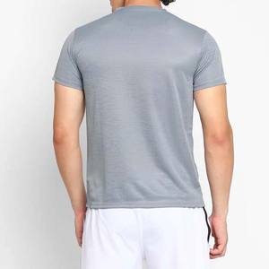 Vente en gros de vêtements pour hommes de qualité supérieure chemises pour hommes de grande taille 100% coton polyester été col en V t-shirts pour hommes - Product Image 2