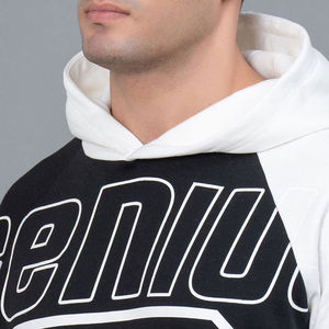 Sweat-shirts pour hommes à coupe ample, best-sellers, avec jersey doublé uni, 100% polyester, teint en pièce, séchage rapide, coupe ample - Product Image 6