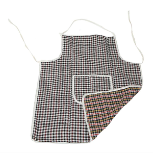 Top Popular 100% algodón orgánico Chef servidor uniforme personalizado GOTS certificado profesional fabricante cintura delantal Kit - Product Image 3