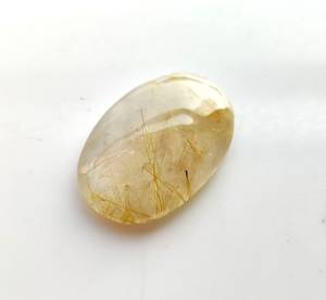 Cabochon de quartz rutile naturel de bonne qualité Taille de bague Quartz ovale en vrac Fabrication de bijoux en pierres précieuses Utilisation à des prix bon marché Vente en gros - Product Image 5