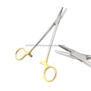 Portaagujas Profesional Crile-Wood de Acero Inoxidable, Instrumentos Quirúrgicos de Grado Médico, Reutilizables, Certificados CE e ISO - Product Image 5