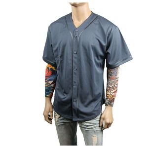 Camisetas de béisbol en blanco de alta calidad y poliéster 100% OEM al por mayor para camisetas de práctica de béisbol y softbol - Product Image 5
