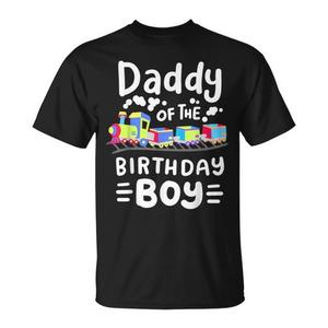 เสื้อยืดลาย Daddy Of The Birthday Boy Choo Choo Train เสื้อครอบครัวเข้าชุดกัน - Product Image 1