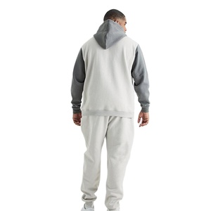 Vêtements d'entraînement unisexes 100% coton polaire demi-fermeture éclair survêtements personnalisés unis grande taille pour les hommes pour l'exercice d'hiver - Product Image 5