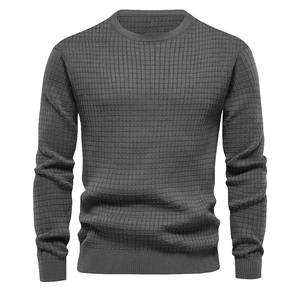 Nuevas Sudaderas con cuello redondo para hombre, Color sólido, ropa de sudor grande, Tops para correr al aire libre de primavera - Product Image 6