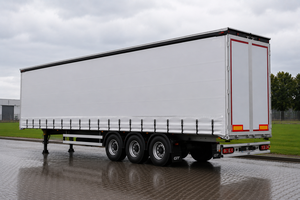 Remolque Tautliner Premium para Transporte Internacional de Carga y Aplicaciones de Transporte por Carretera, Fabricado en Turquía - Product Image 4