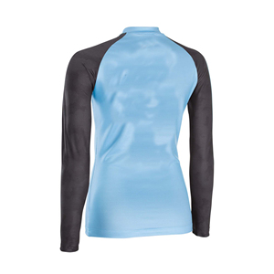 Lightweight Breathable Eco-Friendly UV Protection Women's Rash Guards <b>Long</b> Sleeve Compression <b>T</b>-<b>Shirt</b> Tops Quick Dry Plain - Product Image 4
