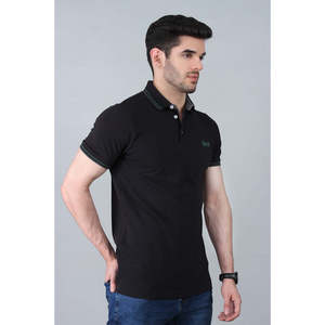 Polo en piqué de coton pour homme, personnalisable avec logo, séchage rapide, respirant, color block, décontracté, manches courtes, fabricant - Product Image 2