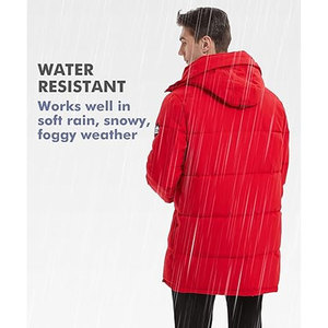 Veste Parka rembourrée d'extérieur isolée coupe-vent pour hommes, manteau d'hiver épais, froid extrême, imperméable et respirant - Product Image 6