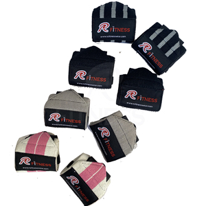 Muñequeras Deportivas con Logotipo Personalizado, Muñequeras de Fitness para Levantamiento de Pesas, Muñequeras con Bucle para Hombre y Mujer - Product Image 4