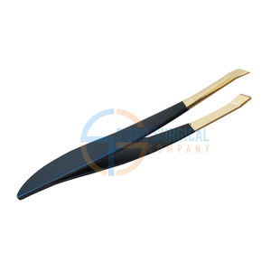 3PRO Personnalisable Durable en Acier Inoxydable Léger Poignée Confortable Mode Luxe Moderne Pince à Sourcils Incliné Réutilisable - Product Image 1