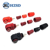 Connecteur Amphenol Radlock HV SurLok Plus IP67 étanche DC 120A mâle/femelle, câble d'alimentation PA66