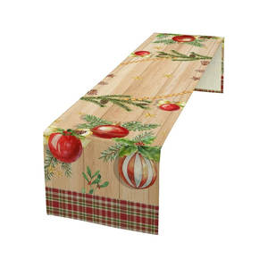 Fabricant indien, chemins de table de mariage personnalisés en coton 100% pur, brodés avec logo - Product Image 3