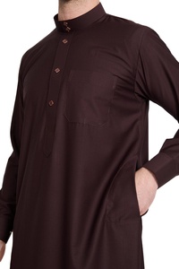 AA-IMPEX Custom New Design Ethnic Cotton Quick Dry Muslim <b>Thobe</b> for <b>Men</b> Wholesale in Iraq - Product Image 3