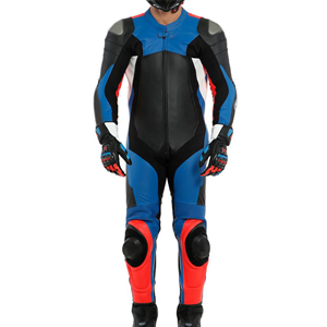 Combinaison de course moto en cuir véritable personnalisable, élégante, respirante et à séchage rapide pour hommes 2026 - Product Image 4