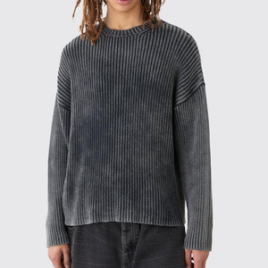 Chandails en laine tricotés personnalisés OEM fabricant de pulls vente en gros tricots chauds pour la mode fournisseur de vêtements d'hiver - Product Image 1