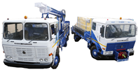 PRL PDTHR-450, diamètre max. 450 mm, puissance 17 kW, foreuse de puits d'eau montée sur camion, avec fonction rotative, facile à utiliser, garantie 12 mois