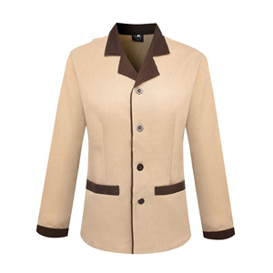 Vêtements de travail pour lave-vaisselle avec logo personnalisé OEM Vêtements <span class=keywords><strong>d</strong></span>'employé <span class=keywords><strong>d</strong></span>'hôtel logistiques pour <span class=keywords><strong>chambre</strong></span> <span class=keywords><strong>d</strong></span>'amis Uniforme à manches courtes - Product Image 3