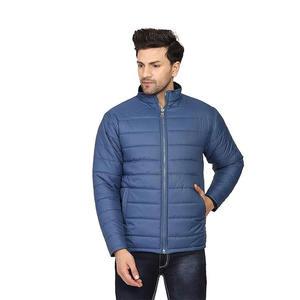 เสื้อแจ็กเก็ตบุนวมสำหรับผู้ชายเสื้อโค้ทผ้าขนเป็ดมีซิปแบบเต็ม - Product Image 2