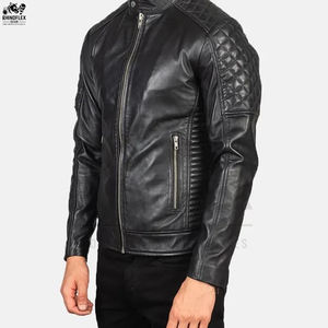 แจ็กเก็ตหนังสำหรับผู้ชายแจ็กเก็ตหนังแฟชั่นผลิตจากประเทศปากีสถาน - Product Image 6
