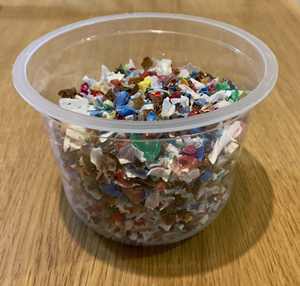 เศษพลาสติกขวด PET เศษในขวด PET ก้อนพลาสติกรีไซเคิลเศษพลาสติกขวด PET - Product Image 1