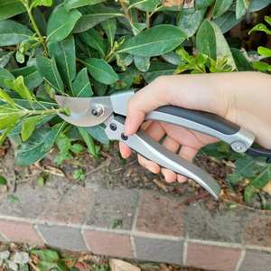 Industrial Grade 8-Inch Aluminum Handle Non-Slip Grip Manual Hand <b>Pruner</b> - Product Image 3