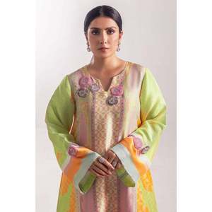 Ensemble chemise et dupatta Aelia Bohemian Spring - Tissu respirant - Product Image 2
