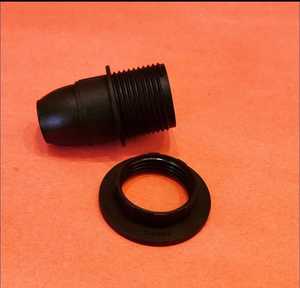 Portalámparas Duraderos E14 Modernos de Plástico con Patrón Sólido, Ecológicos y de Fácil Instalación para Interior y Exterior con Disipador de Calor LED - Product Image 3