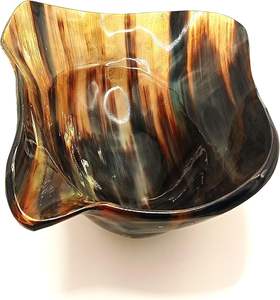 Cuenco de Cuerno de Estilo Étnico, Decoración Tradicional para Servir, Cuenco de Cuerno Clásico Hecho a Mano, Decoración Moderna para el Hogar y la Mesa a Bajo Costo - Product Image 5