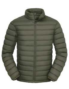 เสื้อแจ็คเก็ตพัฟเฟอร์ทรงสลิมฟิต ดีไซน์ทันสมัยสำหรับผู้ชาย ผลิตโดย OEM กันน้ำและกันลม เหมาะสำหรับกิจกรรมกลางแจ้ง ปิดด้วยซิป - Product Image 5