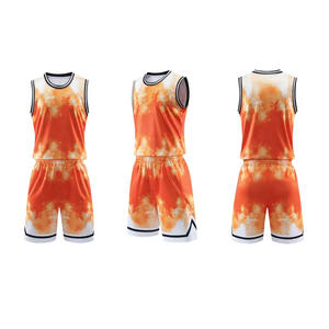 Uniforme de basket-ball réversible 100% polyester personnalisable pour hommes ensemble d'entraînement respirant personnalisé vêtements de sport de basket-ball - Product Image 4