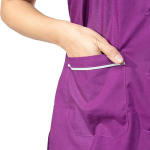 Oem Design Scrubs Sets Unisex Enfermera Doctor Uniformes médicos Calidad superior Elástico Scrub Enfermera Verano Hospital Uniformes Conjuntos - Product Image 4