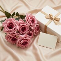 Großhandel Künstliche Rosenkugel-Blumen Handgefertigt Wasserdicht Langlebig Getrockneter Samt Umweltfreundlich Langlebig Ostern