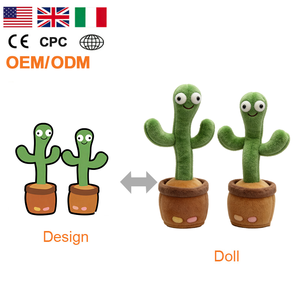 Custom Soft PP Cotton <strong>Cactus</strong> Plush <strong>Toy</strong> Fabric Stuffed Plant Doll with Comfort Decor Safe Plush <strong>Toy</strong> for Baby Room Cute <strong>Cactus</strong> - Product Image 2