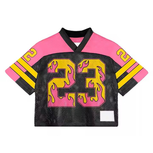 Camisetas de entrenamiento baratas, ropa de fútbol de malla personalizada, camisetas de práctica de fútbol, camisetas de fútbol en blanco por sublimación para imprimir - Product Image 3