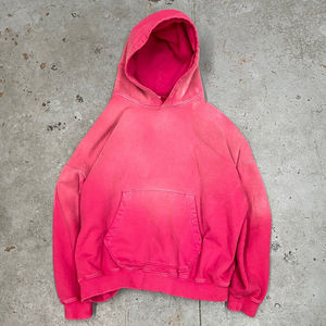 Sudadera con capucha de talla grande transpirable a prueba de viento con logotipo personalizado Bordado de lana pesada de invierno para hombre - Product Image 2