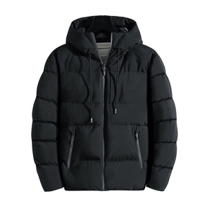 Chaqueta de Plumón para Hombre de Alta Calidad para Invierno 2025, Chaqueta con Capucha y Cuello Alto, Talla Grande, Personalizable al por Mayor, para Mantener el Calor - Product Image 1