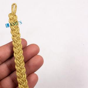 Cordones de Alambre de Alta Calidad con Tamaño Ajustable y Logotipo Personalizado, Hechos en Pakistán para Uso en Exteriores, Accesorios para Uniformes - Product Image 2