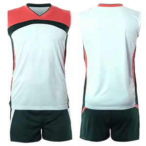 Comprar uniforme de voleibol para hombre impresión por sublimación colores personalizados conjunto de ropa de Jersey de voleibol para hombre uniforme de voleibol en blanco - Product Image 1