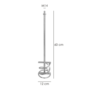 Miscelatore per Colla Ricambio M14 120x600 mm. - Product Image 2
