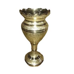 High Quality Brass Flower <b>Vase</b> With Engraving <b>Gold</b> Finished For Home Decor Table Decorative Flower <b>Vase</b> - Product Image 1