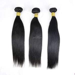 Extensions de cheveux vierges non traités du temple du sud de l'Inde, cheveux humains bruts naturels en vrac, doux, écologiques, provenant d'un seul donneur, ondulation d'eau - Product Image 1