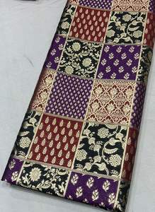 Proveedor Mayorista de Tela Brocada Jacquard Bordada de Primera Calidad, Elegante Tela Brocada Jacquard a Cuadros para Bodas - Product Image 5