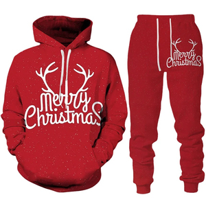 Festive winter <b>Christmas</b> tracksuit <b>offering</b> soft warmth balanced comfort and relaxed seasonal lifestyle wear - Product Image 5