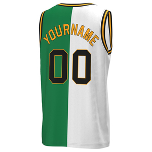 Camiseta de Baloncesto Edición Equipo, Personalizada, Sublimada, de Poliéster de Secado Rápido, Ajuste Deportivo, con Logotipo, Nombre y Número del Jugador - Product Image 3