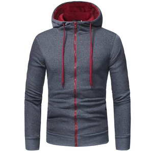Sudadera con capucha y cremallera para hombre, hecha con tela suave y transpirable, perfecta para uso casual, entrenamientos en el gimnasio, correr y moda urbana 2025 - Product Image 5