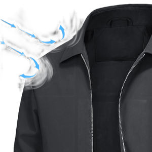 Nouvelle arrivée de vestes pour hommes vestes de travail personnalisées en coton robuste pour hommes veste de travail utilitaire en toile de coton à fermeture éclair pour hommes - Product Image 3