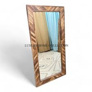 Unique Vintage-inspired Tall Metal Floor <strong>Mirror</strong> with <strong>Ornate</strong> <strong>Frame</strong> Designed to Enhance Your Room Antique Ambiance