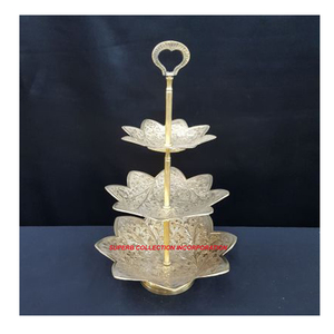 Soporte de cuenco de chocolate con grabado de latón de dos niveles Más vendido y de alta calidad - Product Image 6