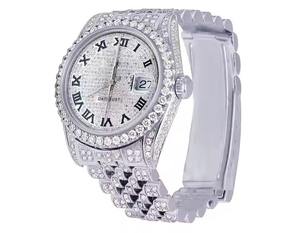 Reloj de Cuarzo de Lujo con Diamantes Indios, Elegante Reloj Unisex para Niños y Niñas, Regalo Festivo de Boda y Ropa de Oficina - Product Image 4